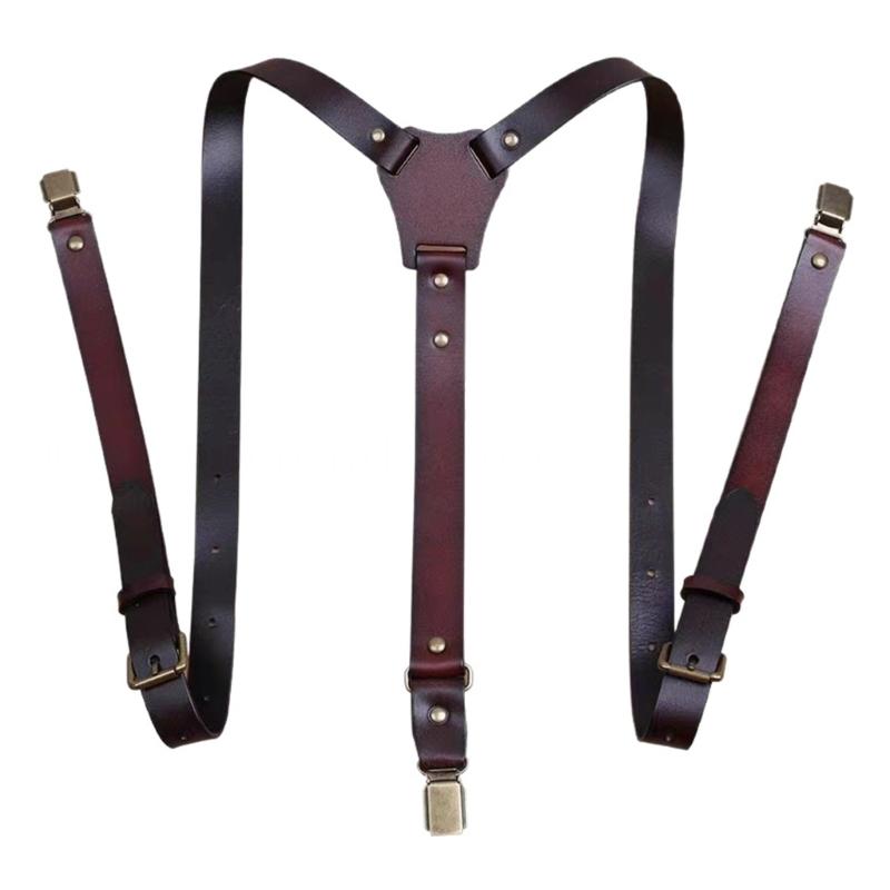 39BD verstelbare PU lederen ja - Suspender Clip Formal recensie en prijs
