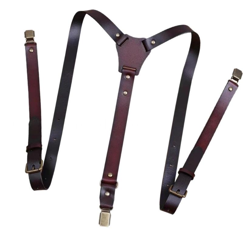39BD verstelbare PU lederen ja - Suspender Clip Formal recensie en prijs
