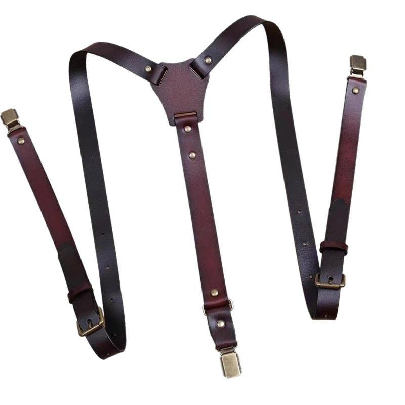 39BD verstelbare PU lederen ja - Suspender Clip Formal recensie en prijs