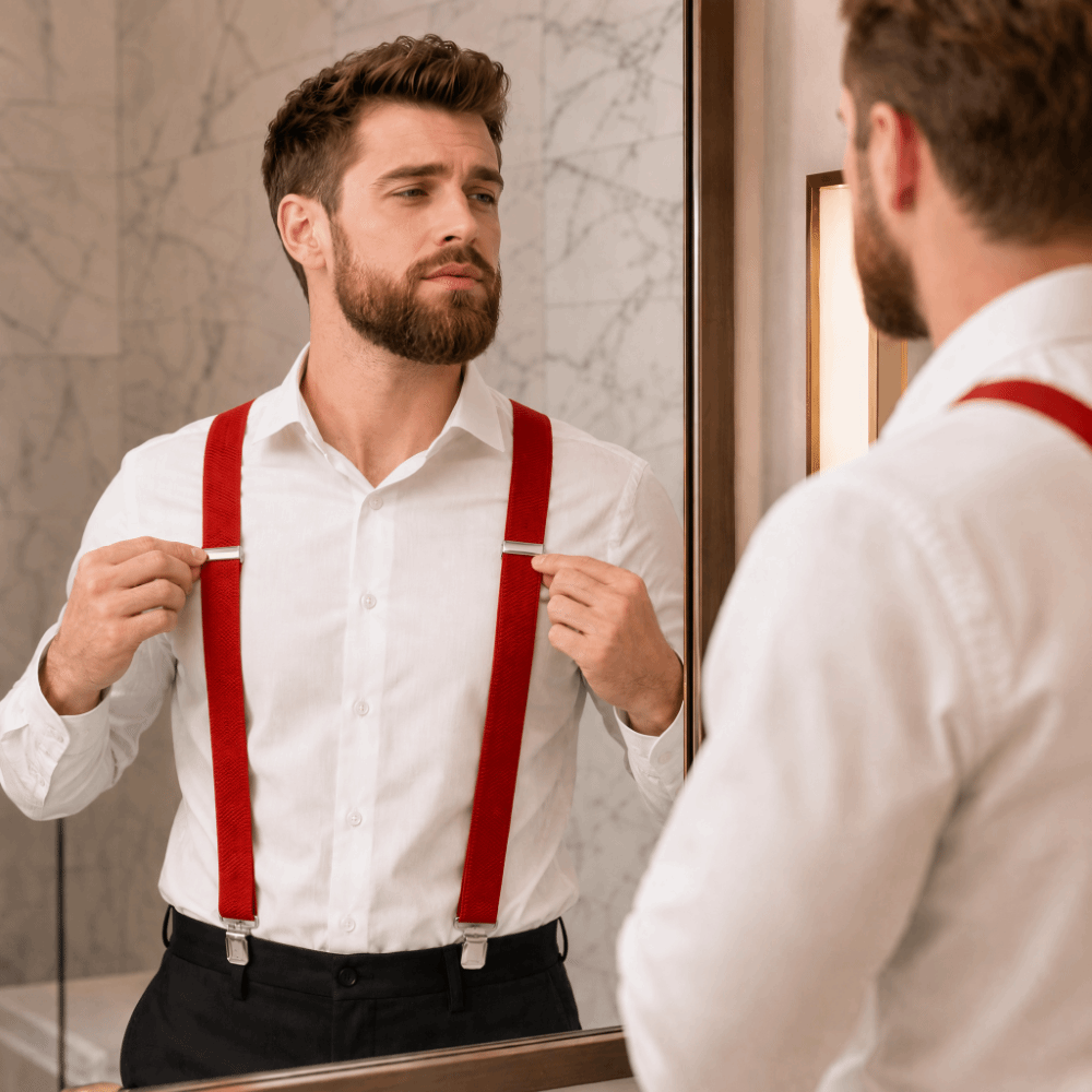Elastische, stevige bretels, v - Suspender Clip Formal recensie en prijs