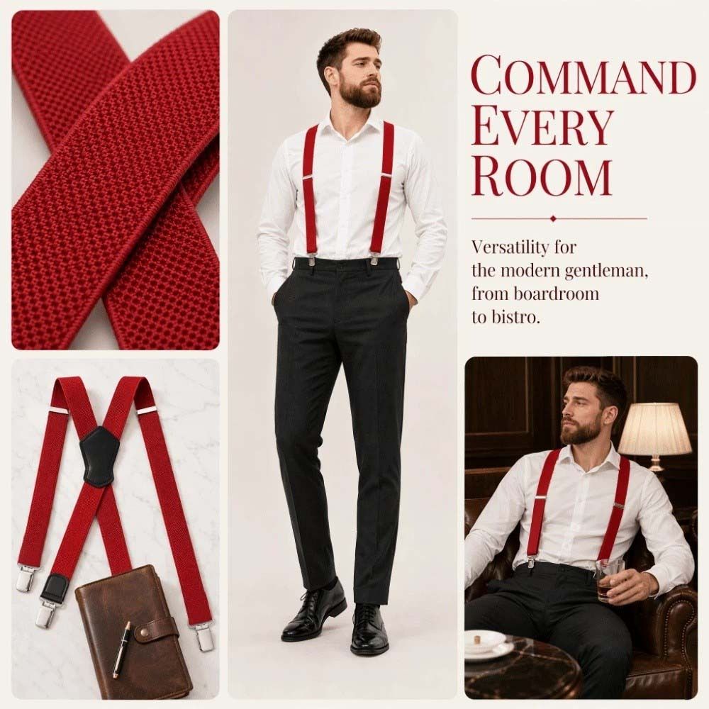 Elastische, stevige bretels, v - Suspender Clip Formal recensie en prijs