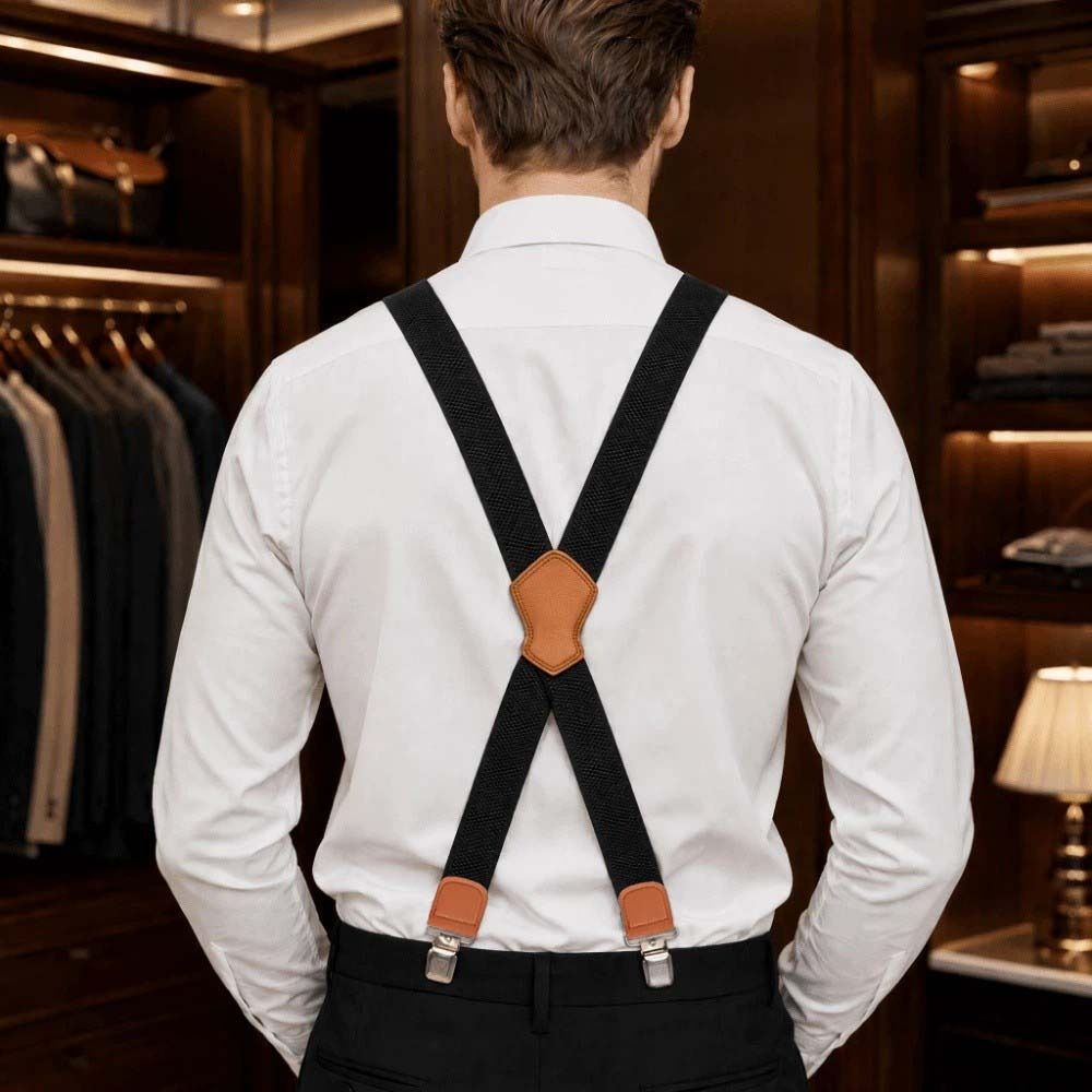 Nieuwe elastische, stevige bre - Suspender Clip Formal recensie en prijs