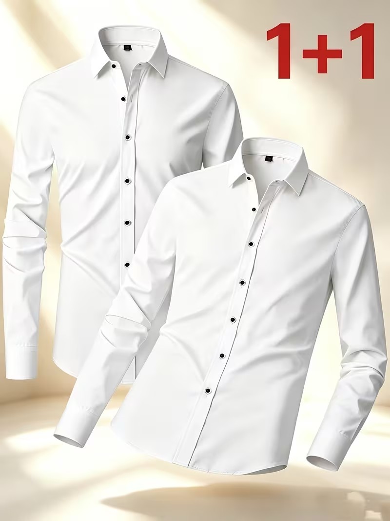 Lente/Herfst Kleding Knoopshir - Men'S Semi Formal Office Wear recensie en prijs