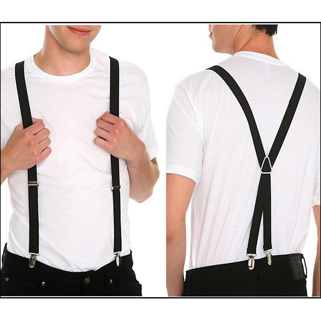 Herenbroeken met bretels, vers - Suspender Clip Formal recensie en prijs